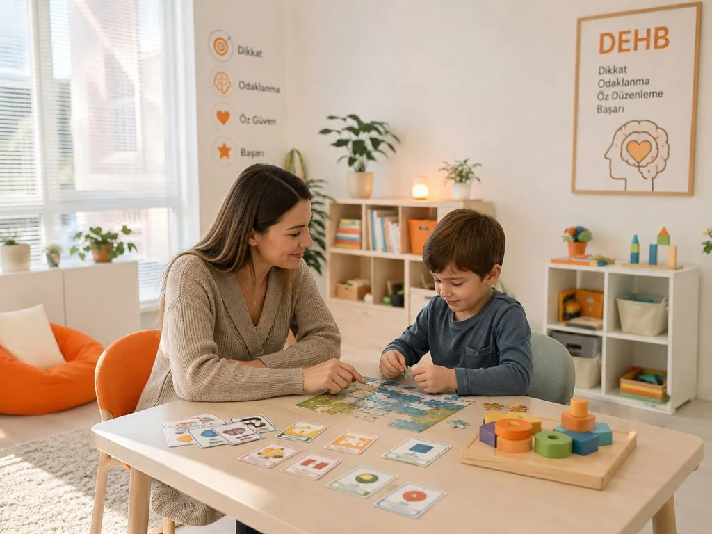 Dikkat eksikliği ve hiperaktivite bozukluğu danışmanlığında dikkat ve davranış süreçlerinin değerlendirilmesi